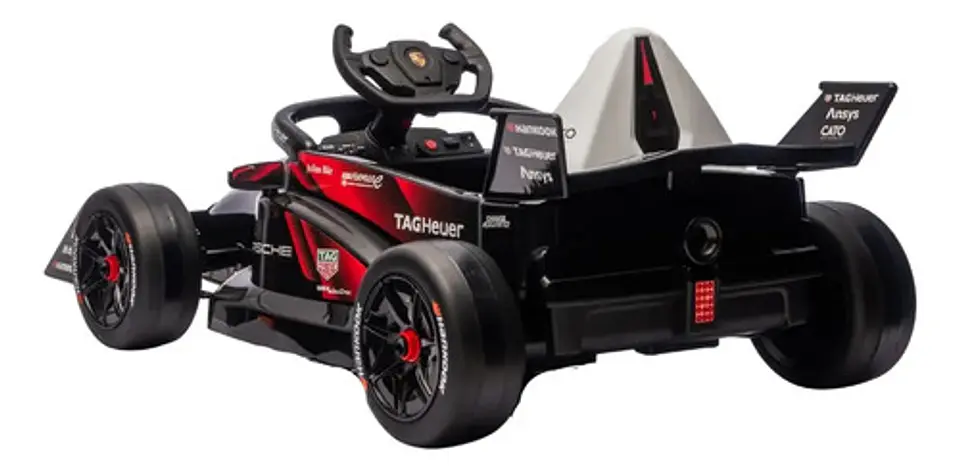 Pingüe® Montable Eléctrico Infantil 12v Porsche® Formula 1 E Negro 5