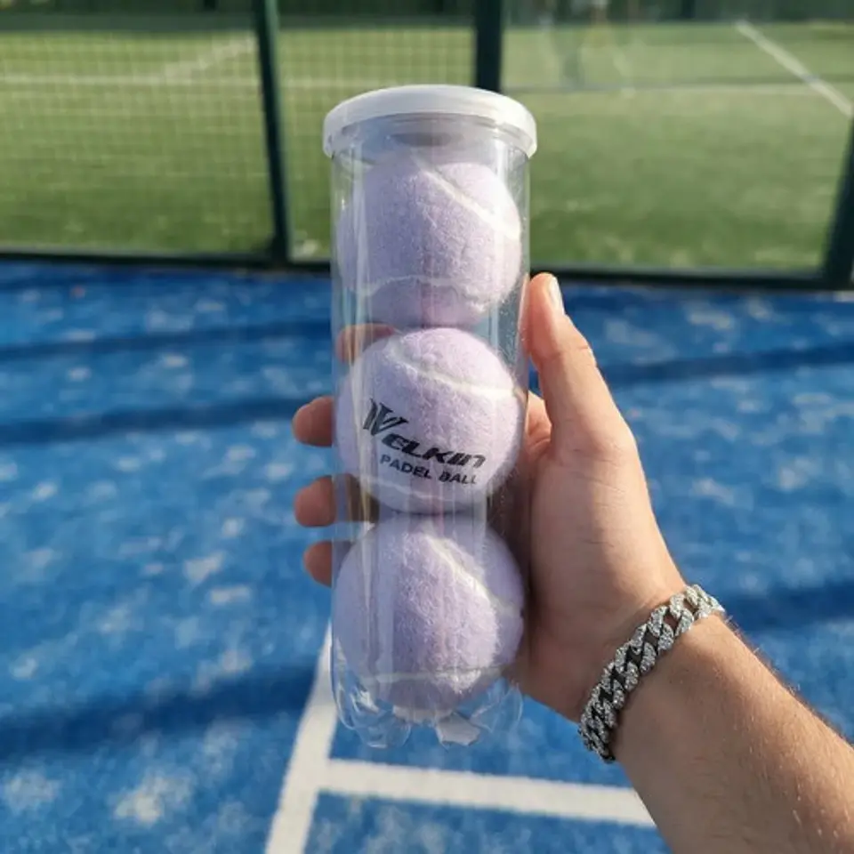 Pelotas De Pádel Welkin Padel Ball Tubo X3 Unidades Colores 2