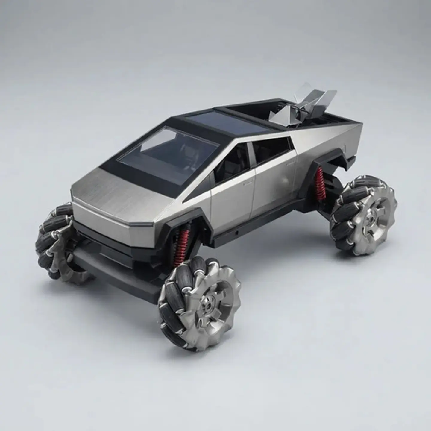 Carro A Control Remoto Cybertruck Recargable 1/8 Luces 1