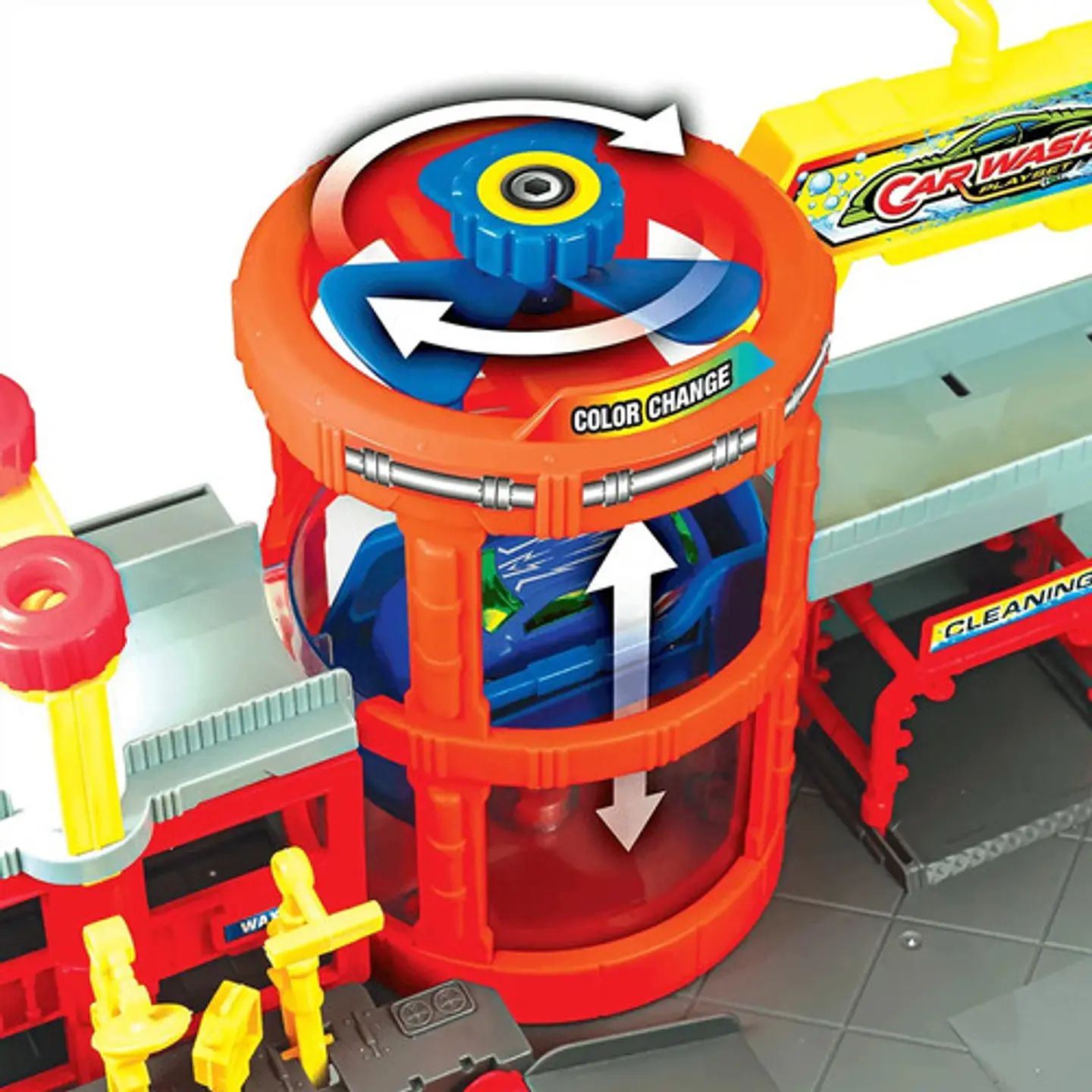 Pista Set Lavadero De Autos Magico - Express Wheels 5