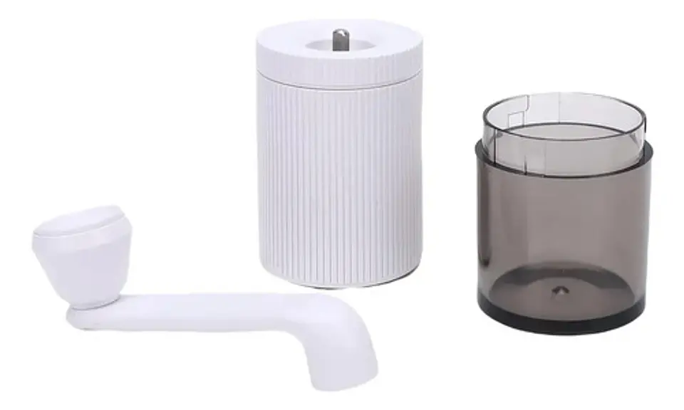 Molino De Café Manual Manija Con Recipiente Transparente 5