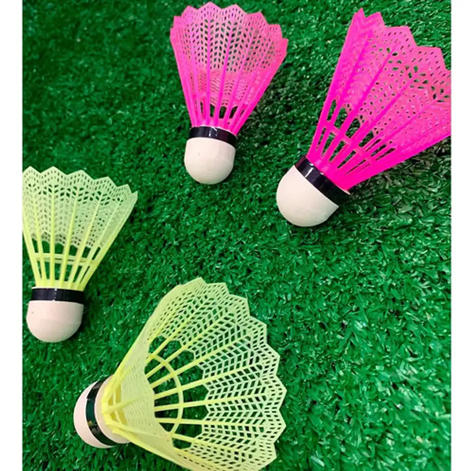 Kit De Volantes De Bádminton Y Nailon Con Corcho De 6 Piezas 5