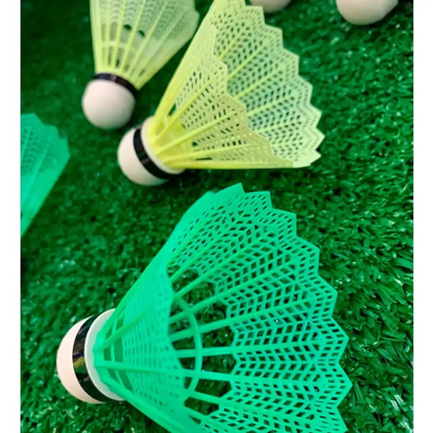 Kit De Volantes De Bádminton Y Nailon Con Corcho De 6 Piezas 6