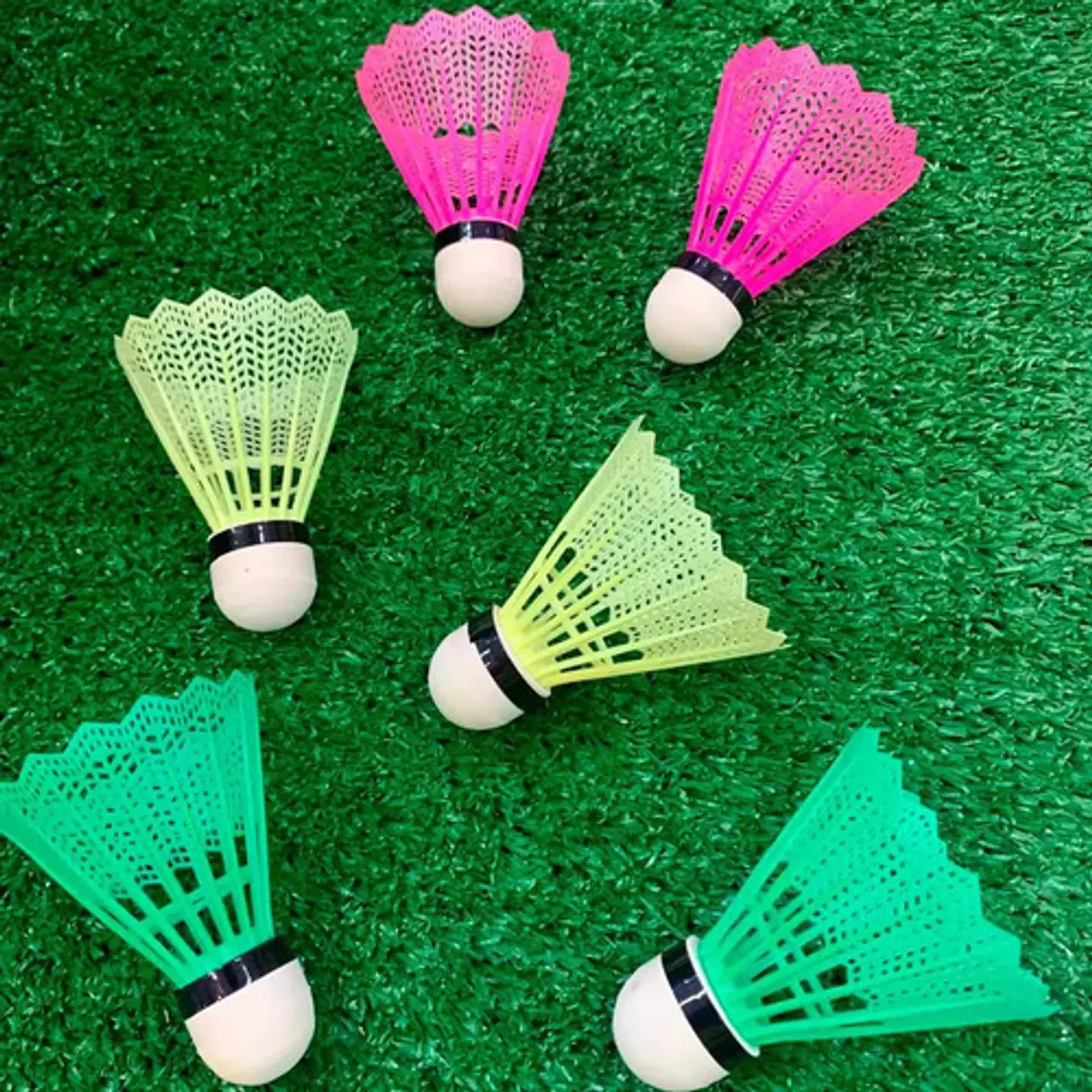 Kit De Volantes De Bádminton Y Nailon Con Corcho De 6 Piezas 9