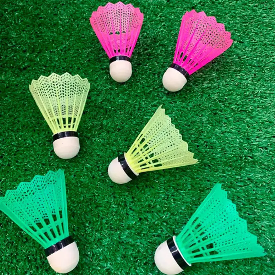 Kit De Volantes De Bádminton Y Nailon Con Corcho De 6 Piezas 9