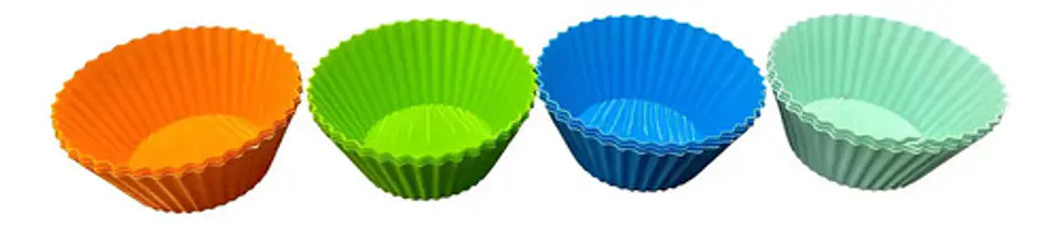Moldes Silicona Macro Antiadhereentes Para Cupcakes Muffins X12 Surtido 2