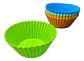 Moldes Silicona Macro Antiadhereentes Para Cupcakes Muffins X12 Surtido - Miniatura 3