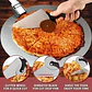 Espátula Cortador De Pizza 2en1 Kitchen Tools Px-24 Acero Inoxidable Negro - Miniatura 3