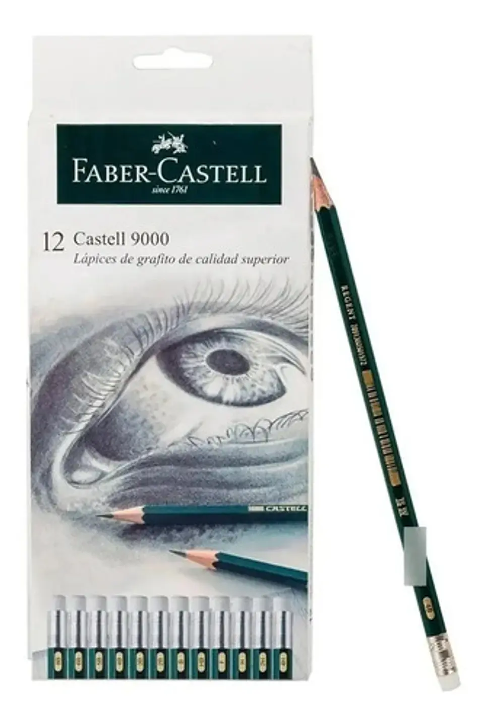 Set Lápiz Faber Castell 9000 X 12 Uds 1