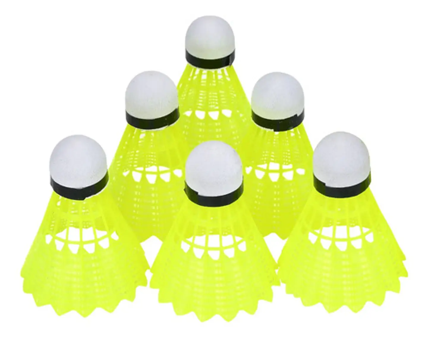 Pelotas De Bádminton De Nylon Alta Calidad Juego De 6 Piezas 2