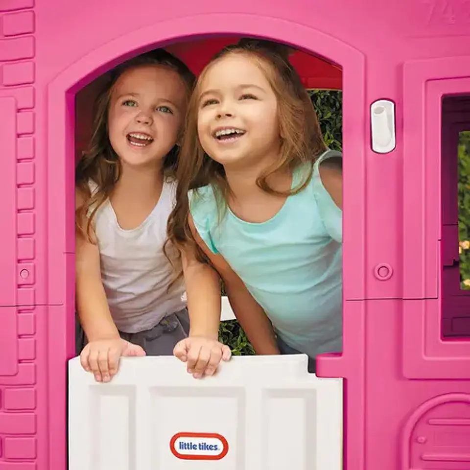 Casa De Juego Cabaña De Princesas Little Tikes, Color Rosa 2