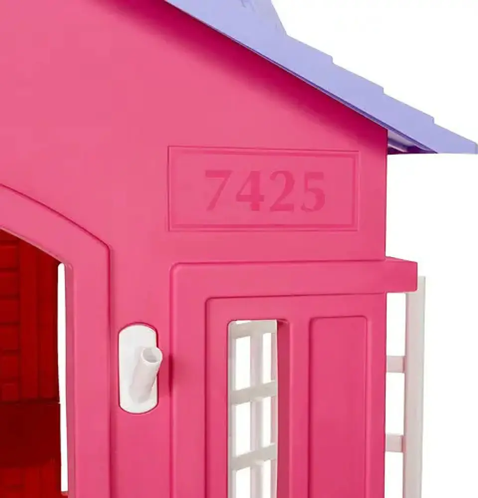 Casa De Juego Cabaña De Princesas Little Tikes, Color Rosa 4