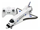 Nave Cohete Espacial Control Remoto Humo Recargables Blanco 2046 - Miniatura 1