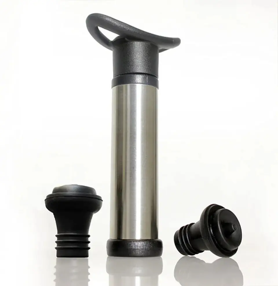  Tapón Al Vacío Botella Vino Hermético Corcho Saca Aire 2