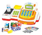Caja Registradora Jinyu Infantil Amarillo Con Escáner Y Micrófono 8 Piezas - Miniatura 2