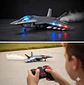 Avión F-50 De Juguete A Control Remoto Niño Con Luces Y Humo - Miniatura 3