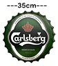 Decoracion Pared  Hogar Tapa Gaseosa  Bandeja Placa Bar Beer - Miniatura 3
