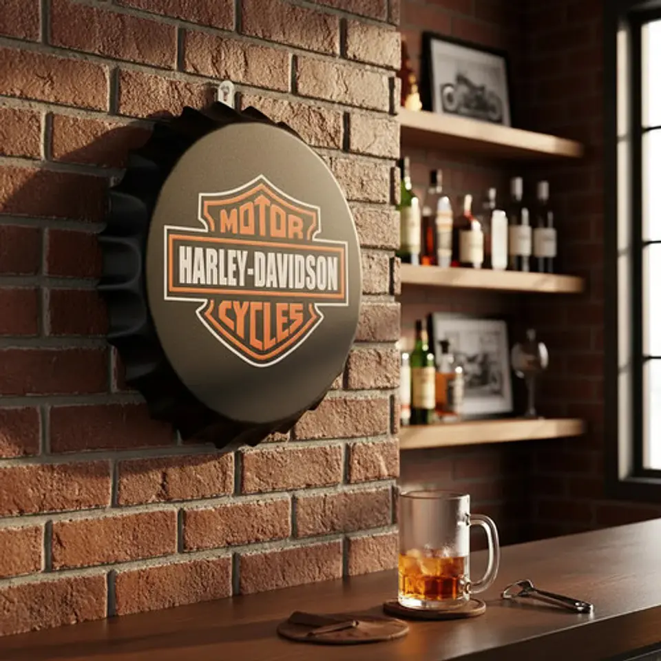 Decoracion Pared  Hogar Tapa Gaseosa  Bandeja Placa Bar Beer 10