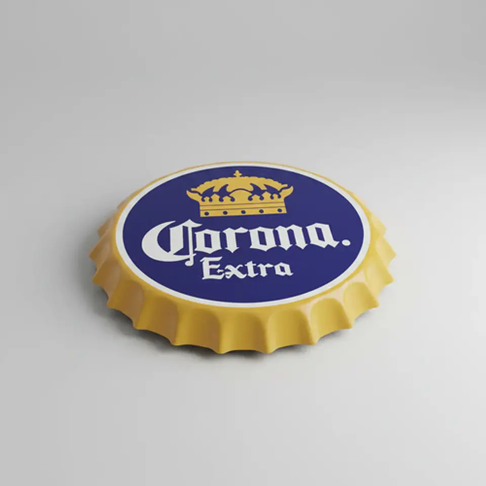 Decoracion Pared  Hogar Tapa Gaseosa  Bandeja Placa Bar Beer 14