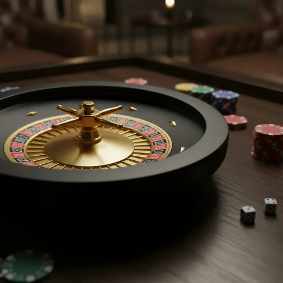 Ruleta Casino 5 Juegos En 1 Black Jack Poker Dados 2