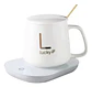 Taza Calentadora Eléctrica De Cerámica Con Termostato Y Accesorios, En Blanco Taza Electrica - Miniatura 1