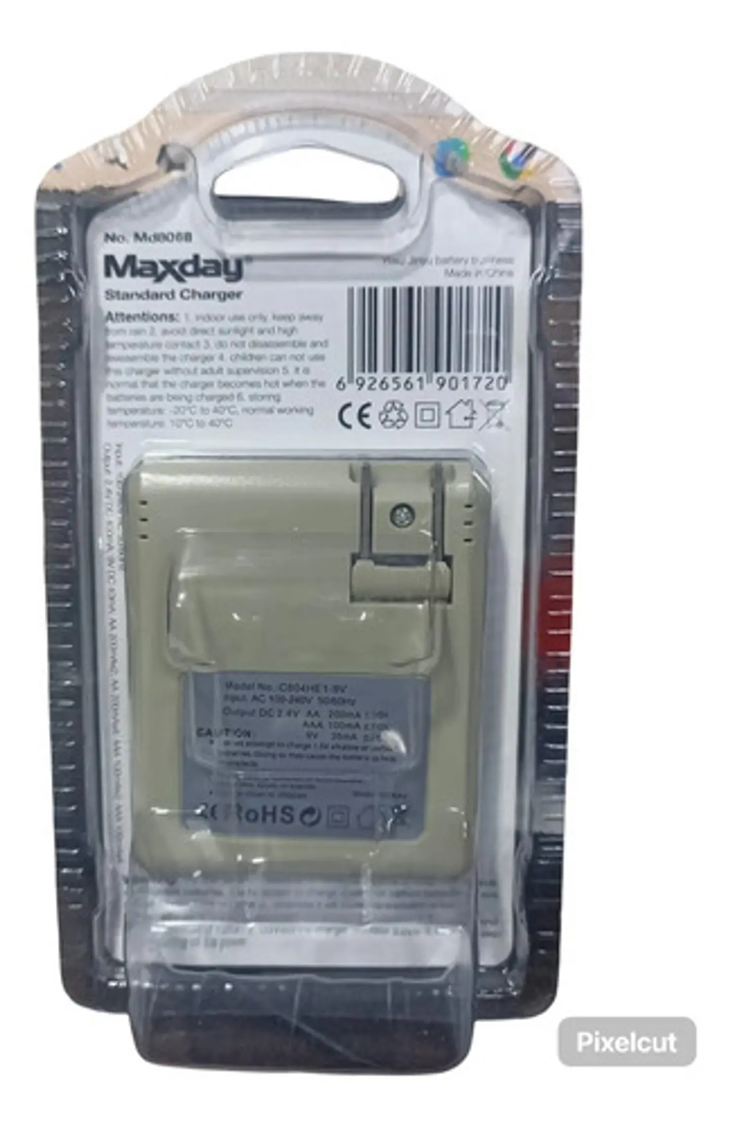 Pilas Doble A X 4 Cargador Maxday Recargable Indicador Carga 3