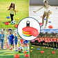 Conos De Entrenamiento Tortuga Platillo Futbol Pack X50 Unid Negro - Miniatura 7