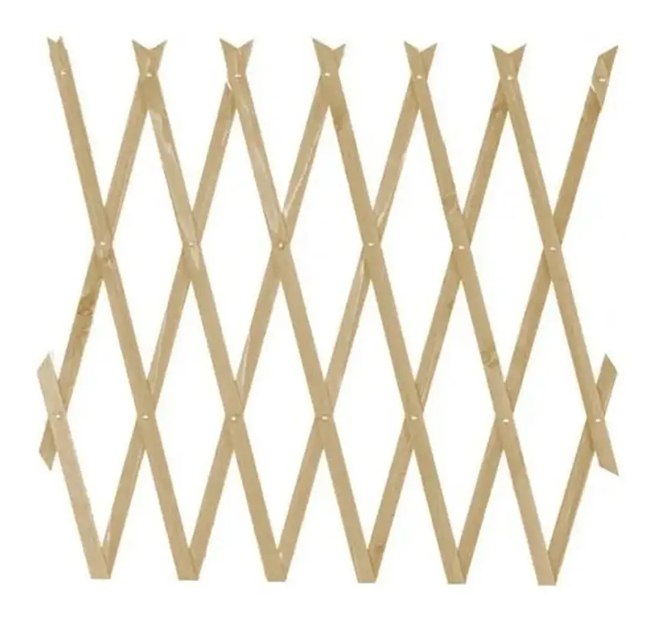 Cerca Madera 180x60cm Valla Para Jardín Decoración 3006639 2