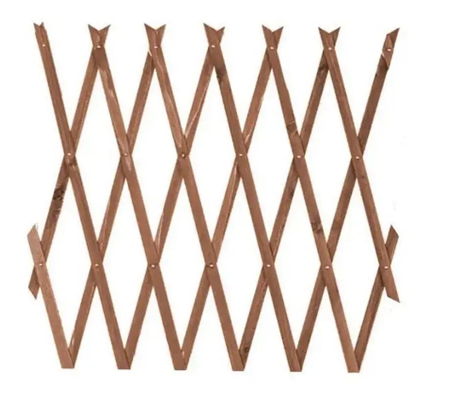 Cerca Madera 180x60cm Valla Para Jardín Decoración 3006639 10