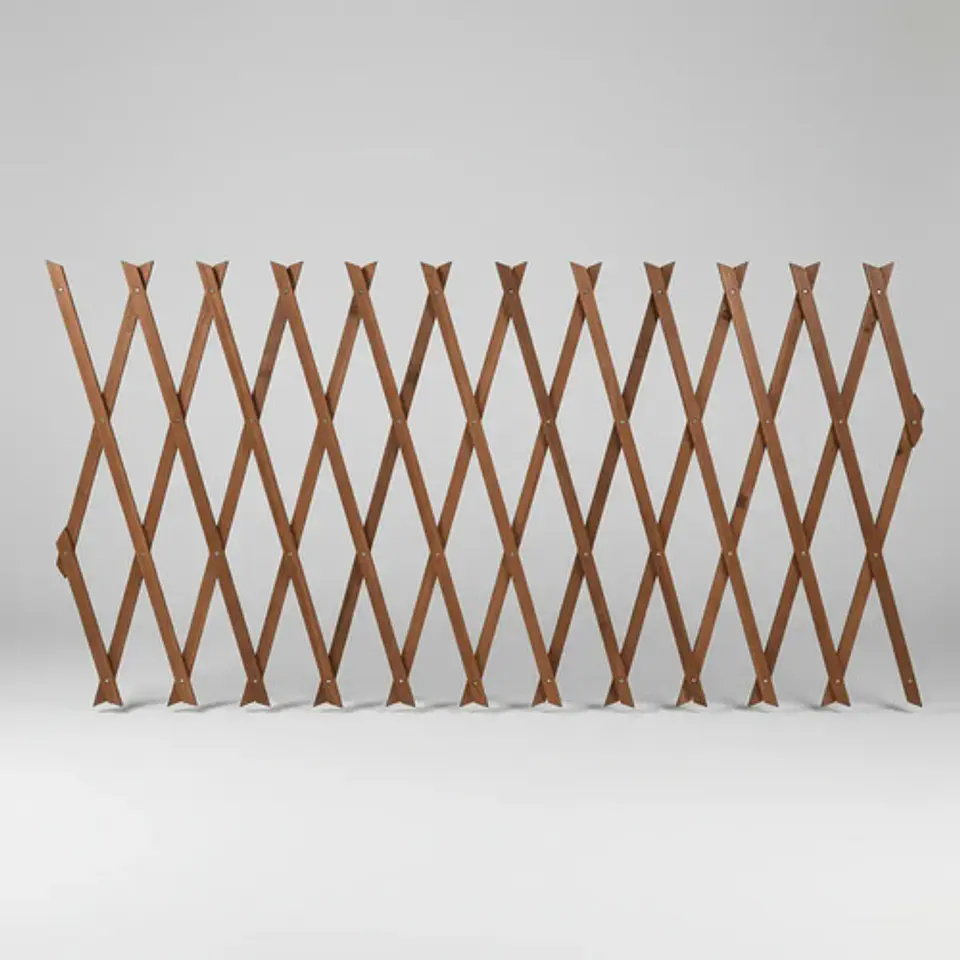 Cerca Madera 180x60cm Valla Para Jardín Decoración 3006639 13