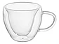 Pocillo Borosilicato Doblepared Corazon 100 Ml Taza Cafe - Miniatura 1