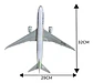 Aviónes Surtidos, Escala 1:200, 32 Cms De Largo, Sonidos. - Miniatura 9
