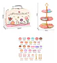 Set Te Loza Afternoon Niñas Juego Postre Maletin - Miniatura 3