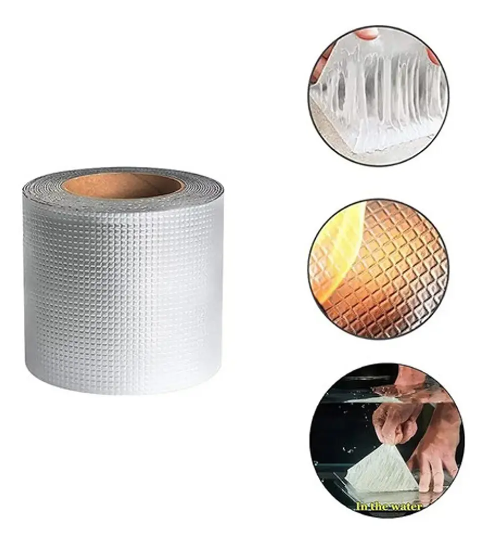 Cinta Tapa Gotera Impermeabilizante 5cm Rollo 5 Metro 4