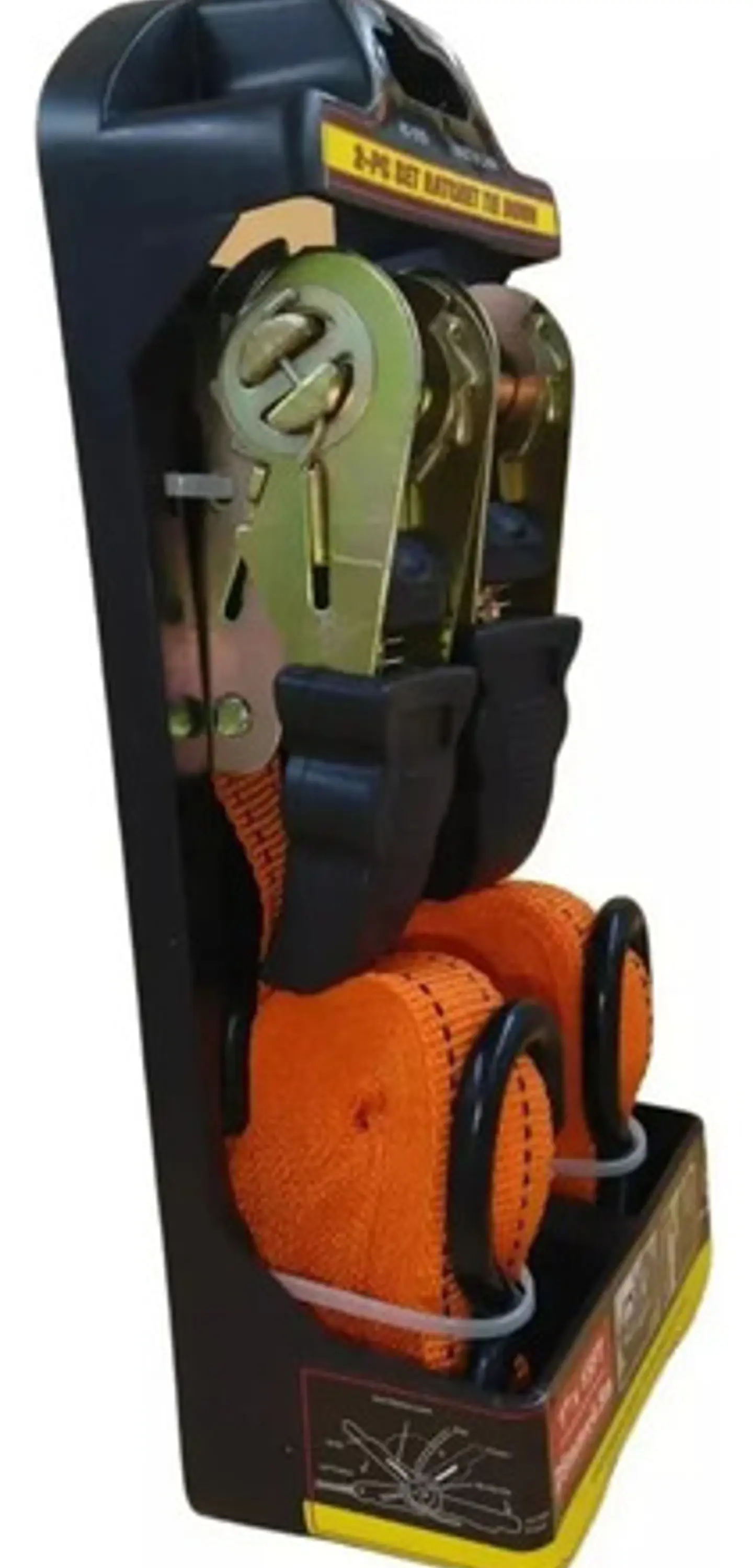 Reata Con Rachet Eslinga Sujetador Correa X2 4.5 Metros 4