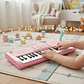 Organeta Macrooutlet 37 Teclas Rosa Con Micrófono Para Niños - Miniatura 3