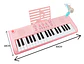 Organeta Macrooutlet 37 Teclas Rosa Con Micrófono Para Niños - Miniatura 7
