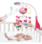 Movil Musical Cuna Bebe Proyector Control Remoto - Miniatura 1