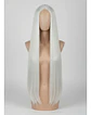 Peluca  Extralarga  Halloween Disfraz  Negra  Blanco Rubia - Miniatura 9