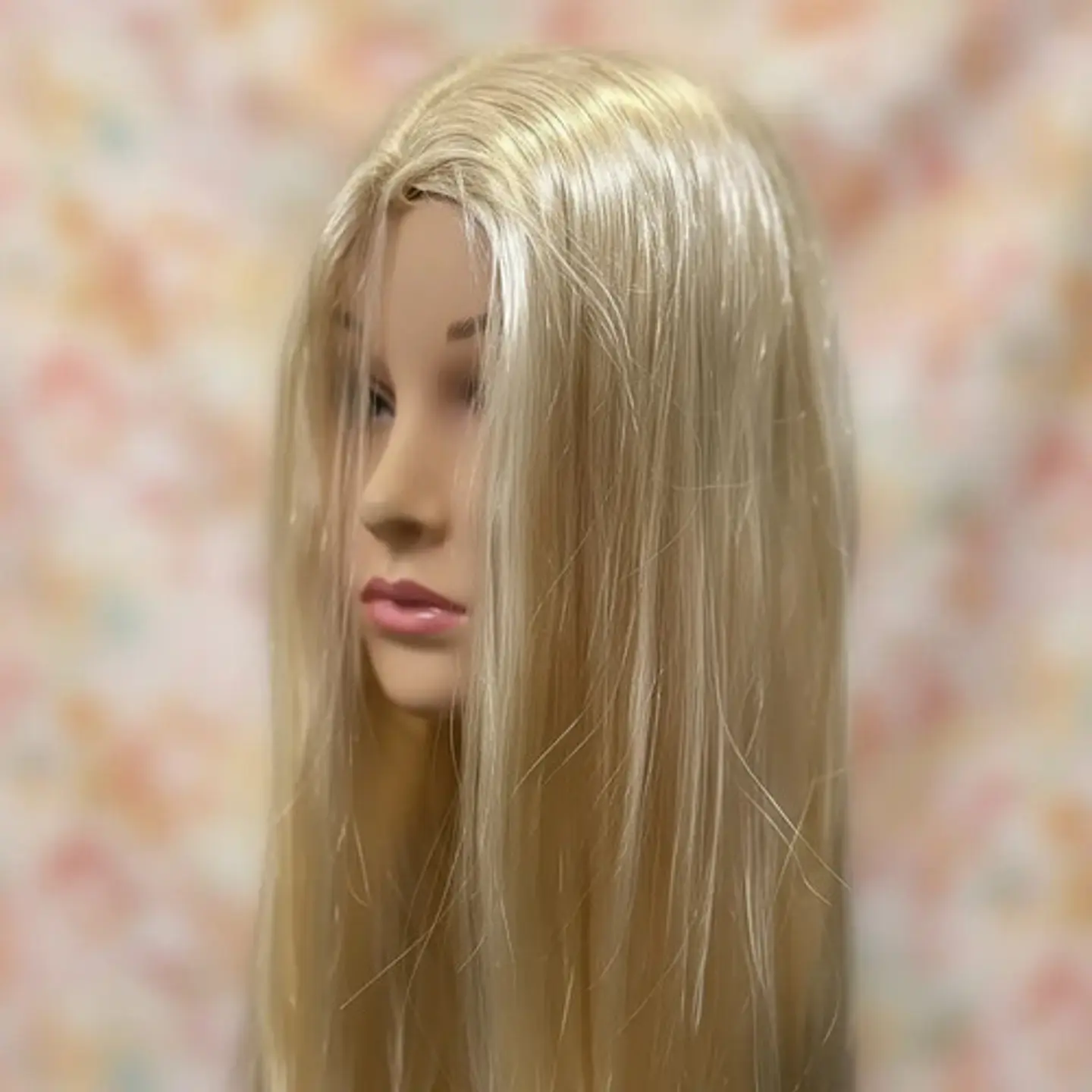 Peluca  Extralarga  Halloween Disfraz  Negra  Blanco Rubia 11