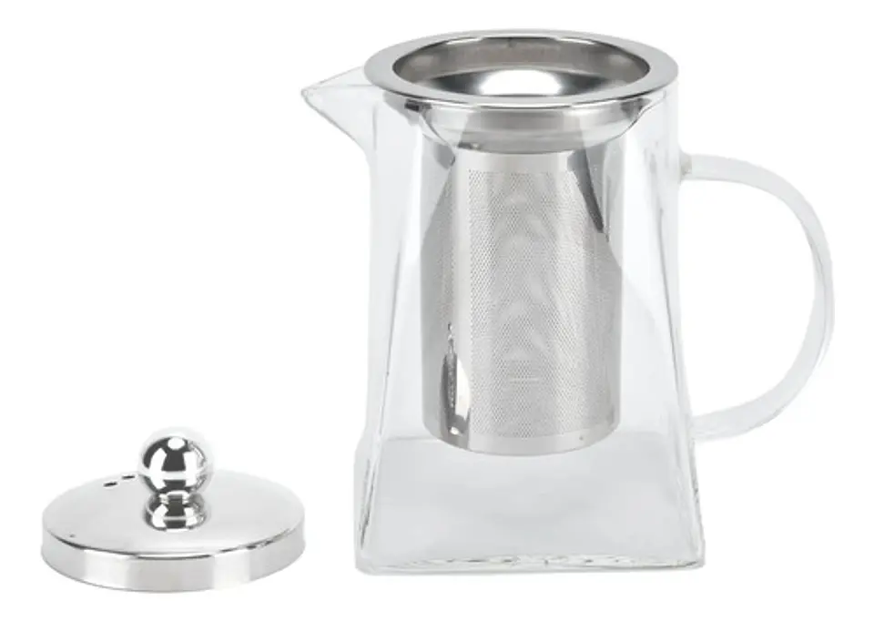 Tetera Jarra Infusora  Borosilicato De 550ml Té Aromaticas 3