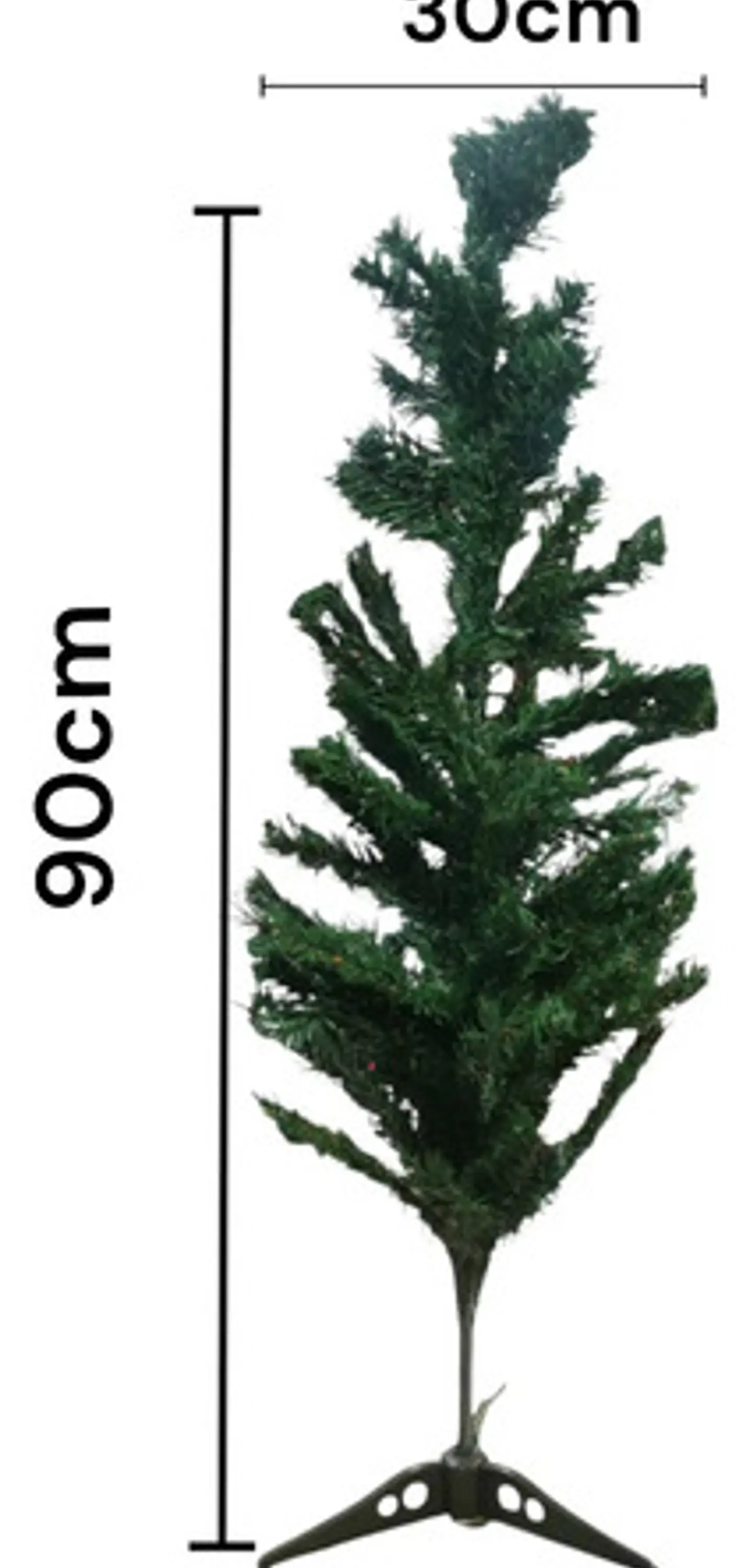 Árbol Pequeño  De Navidad 90cm 100 Ramas 3