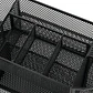 Organizador De Escritorio Malla Metalico Lapices Oficina Go-0131 Color Negro - Miniatura 3