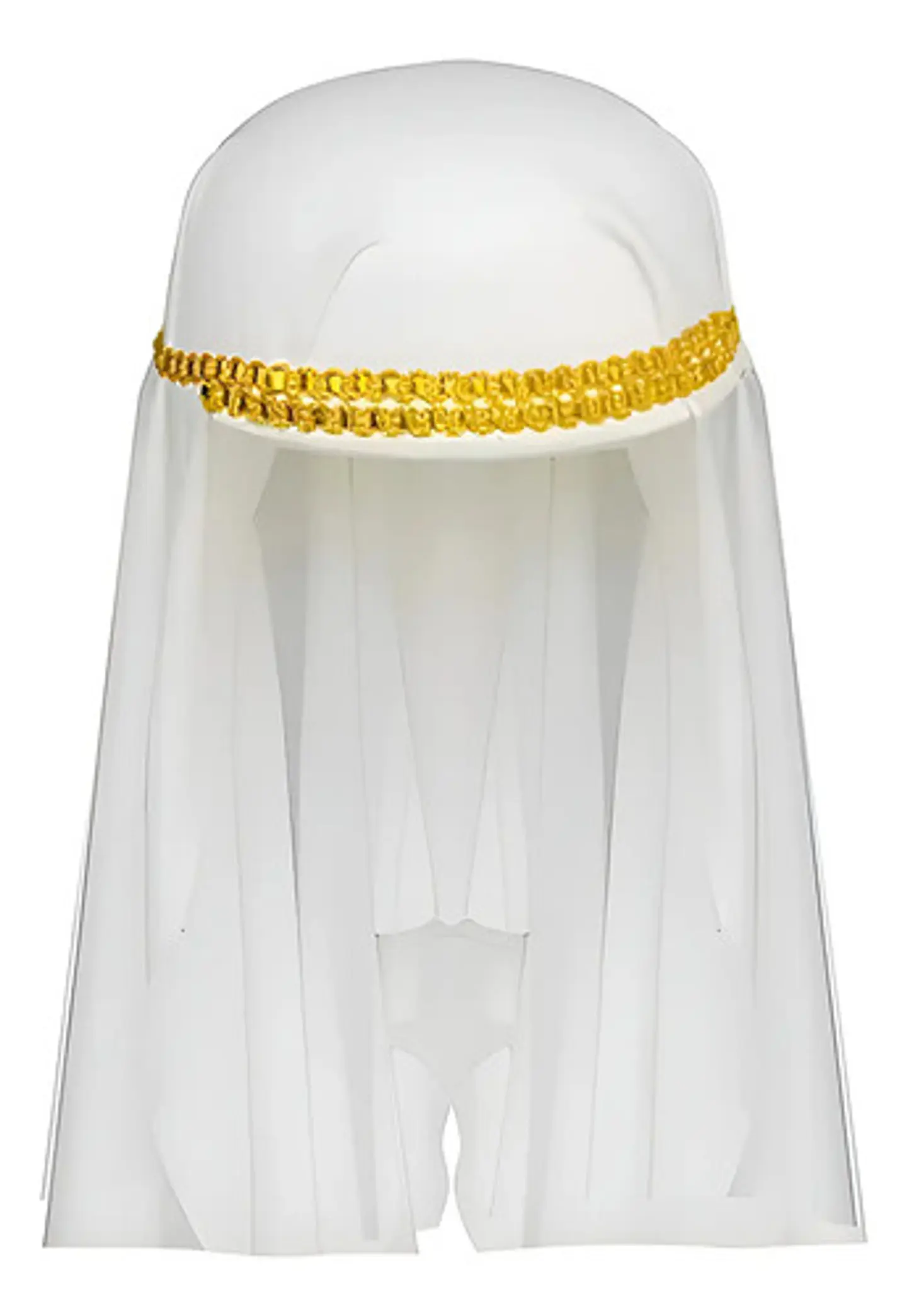 Gorro Arabe Fiestas Halloween Para Tu Disfraz Color Blanco 1