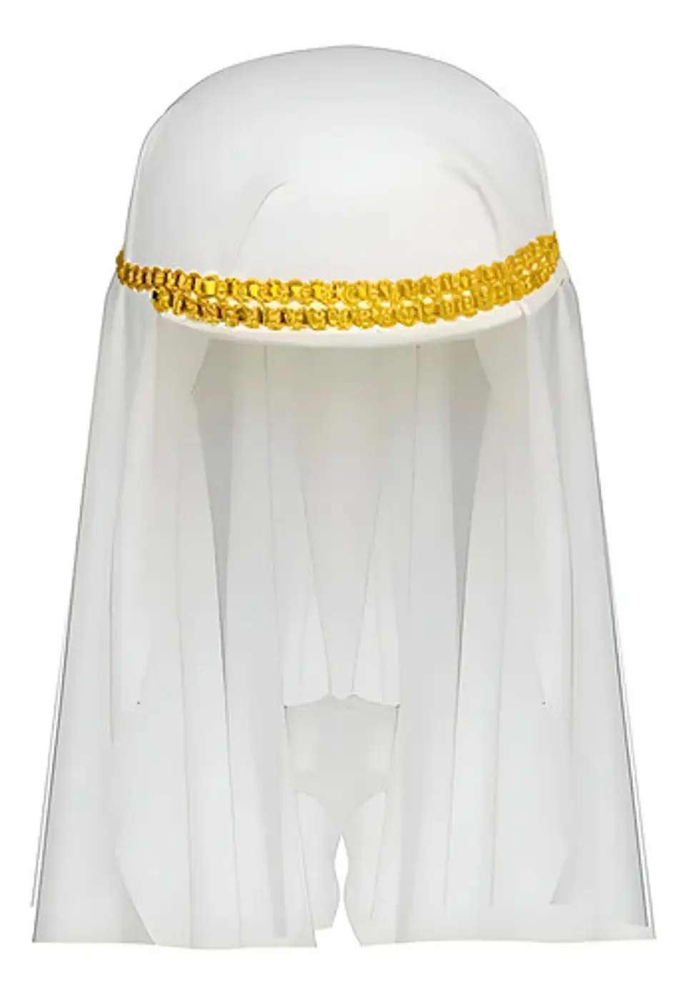 Gorro Arabe Fiestas Halloween Para Tu Disfraz Color Blanco 1