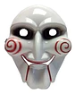 Máscara Mitad Del Rostro Gift Jigsaw Halloween Blanco Plástico M005 - Miniatura 1