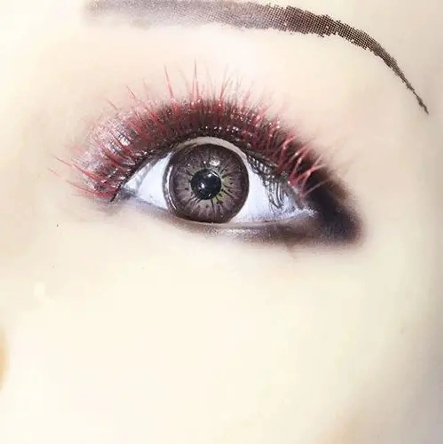 Disfraz Pestañas Postizas Para Halloween Decoración Ojos 3
