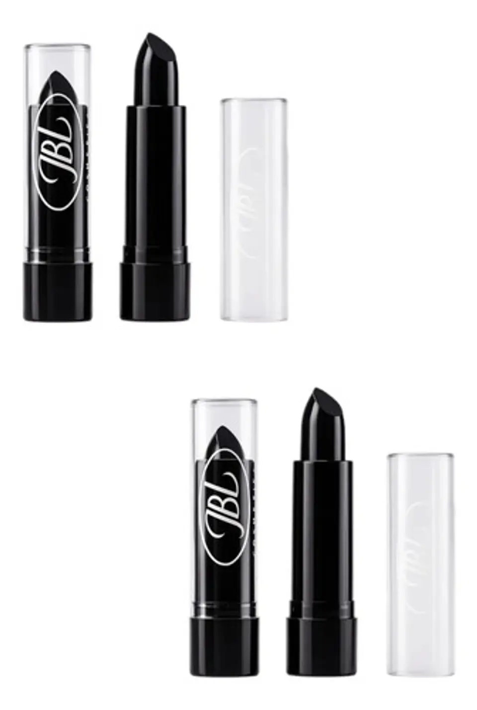 Set X2 Labial Maquillaje Negro De Larga Duración Halloween 1