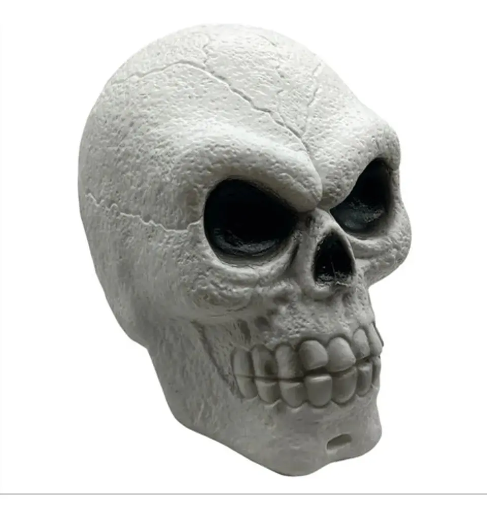Calavera Cráneo Luces Y Sonidos Decoración Halloween 5