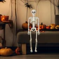 Esqueletos Decoración De Halloween Cuerpo Completo 90cm - Miniatura 2